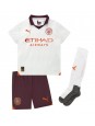 Otroški Nogometna dresi replika Manchester City John Stones #5 Gostujoči 2023-24 Kratek rokav (+ hlače)